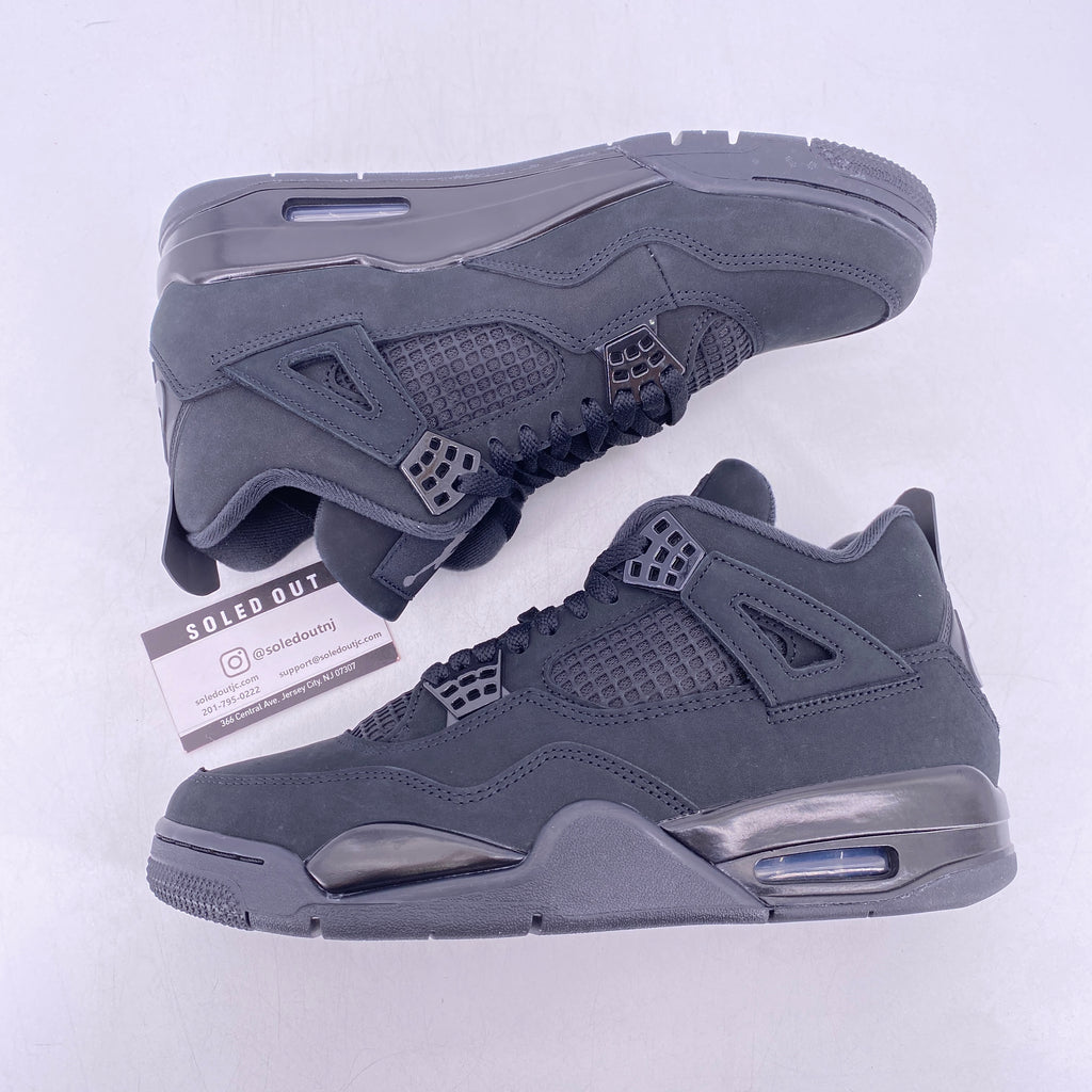 Air Jordan 4 Retro "Black Cat" 2025 New Size 9.5