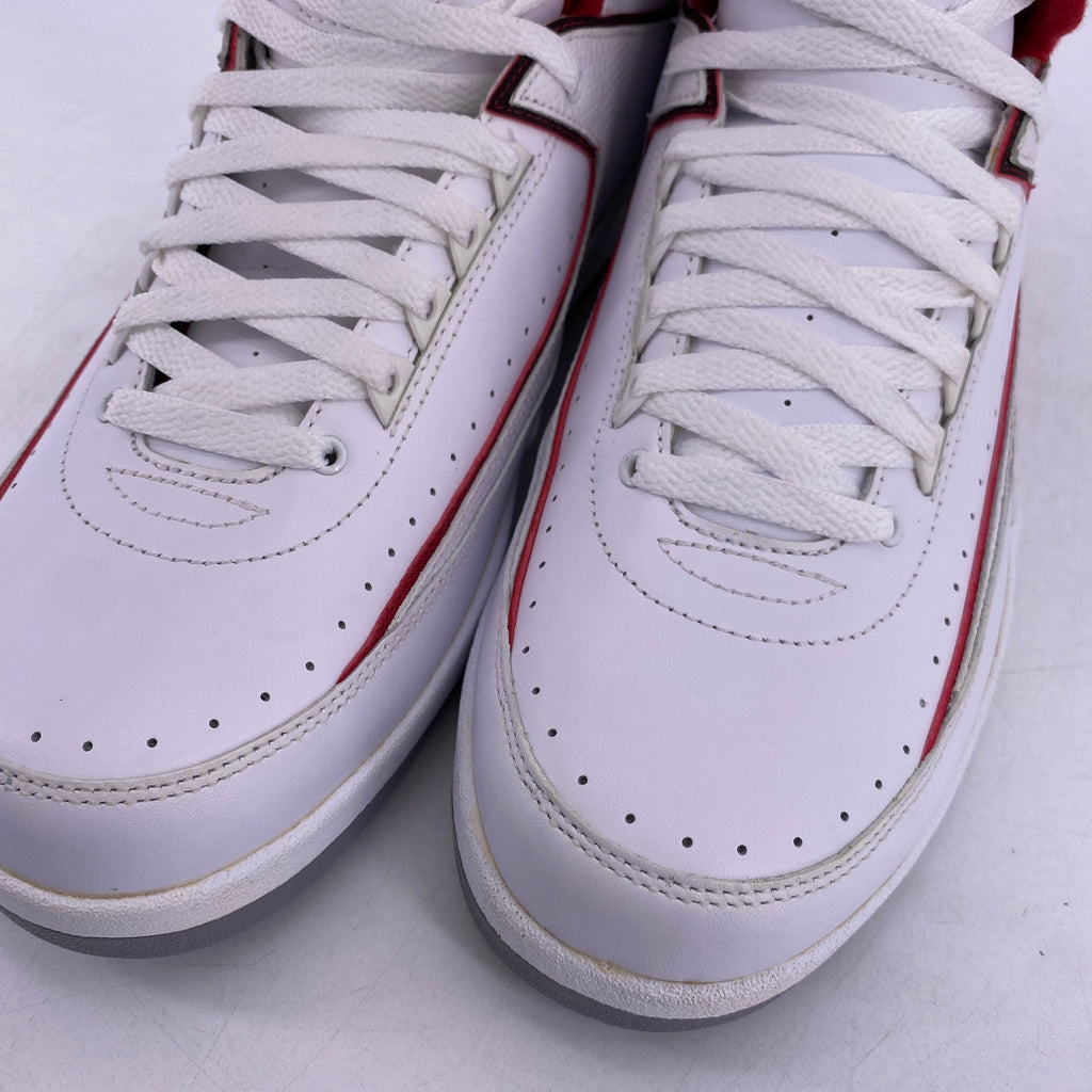 Air Jordan 2 Retro "White Red" 2014 New Size 12