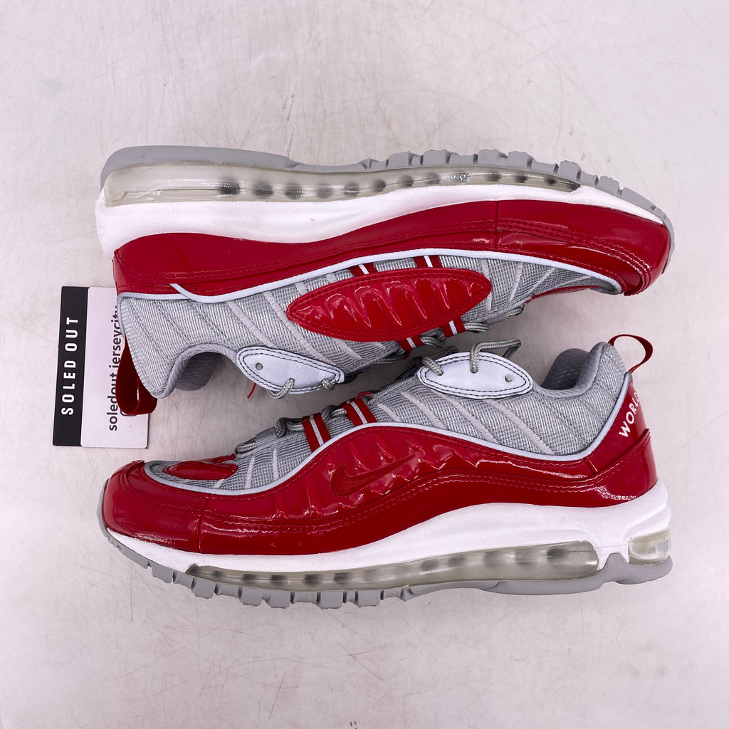 Nike Air Max 98 "Supreme Varsity Red" 2016 New Size 8