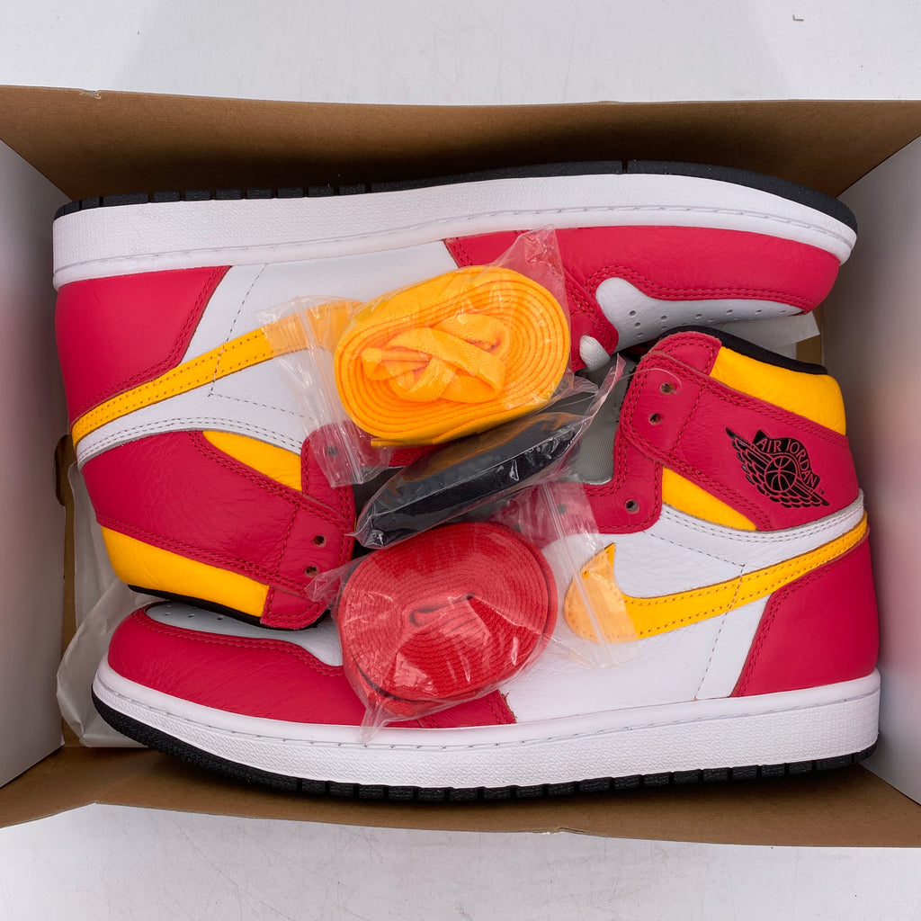 Air Jordan 1 Retro High OG "Light Fusion Red" 2021 New Size 10.5