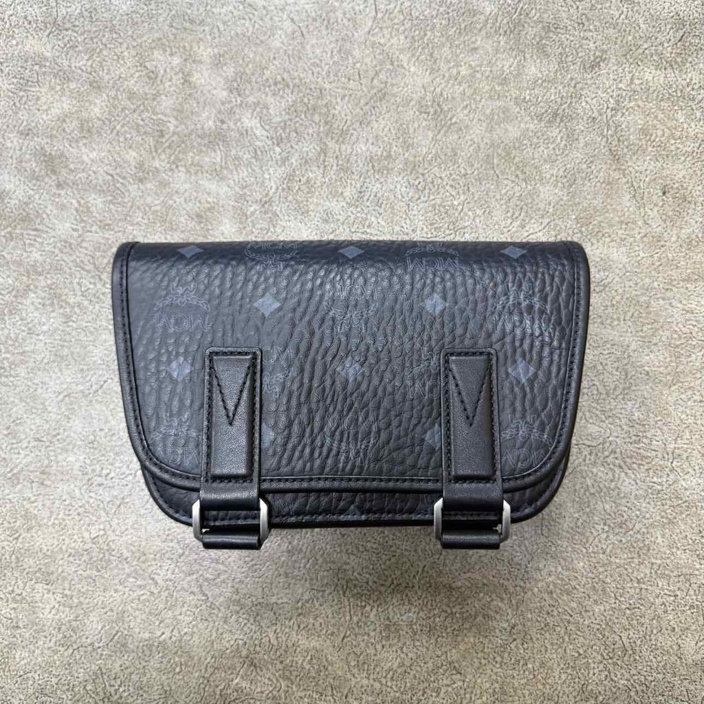MCM Shoulder Bag "MINI AREN" Used Black Size OS