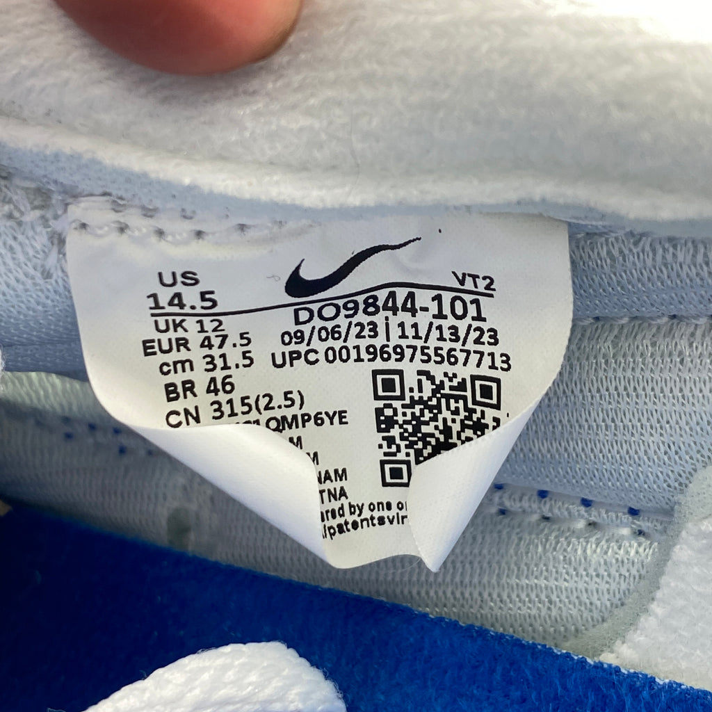 Nike Air Max 1 '86 OG "Big Bubble Royal" 2024 Used Size 14.5W