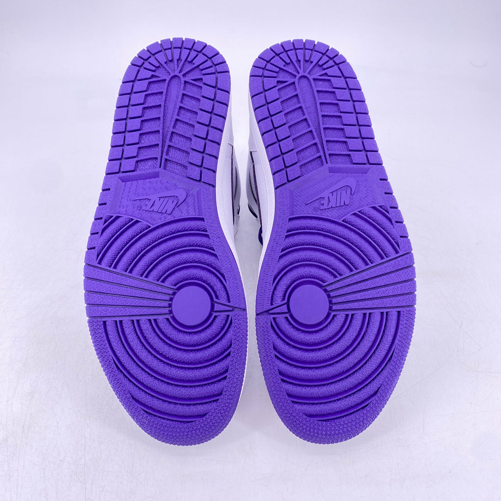 Air Jordan (W) 1 Retro High OG "Court Purple" 2021 New Size 10.5W