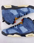 Air Jordan (GS) 6 Retro "Washed Denim" 2019 New Size 7Y