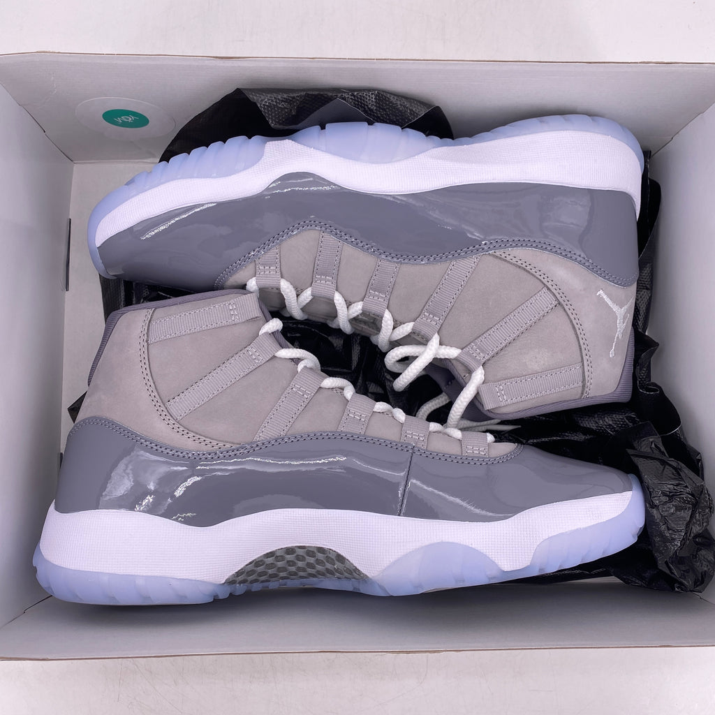 Air Jordan 11 Retro "Cool Grey" 2021 New Size 9.5