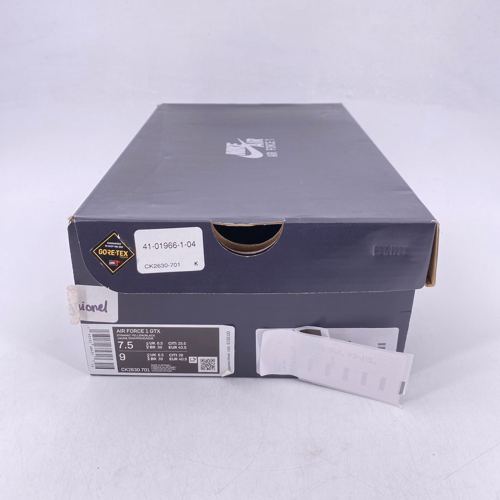Nike Air Force 1 Low "Dynamic Yellow" 2019 New Size 7.5
