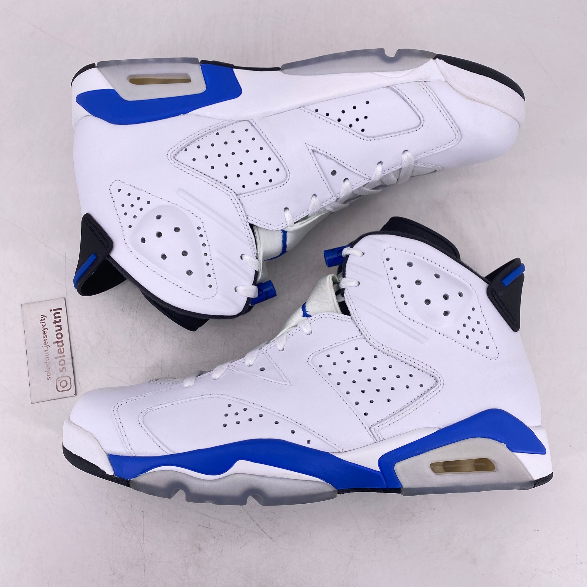 Air Jordan 6 Retro &quot;Sport Blue&quot; 2014 New Size 11.5