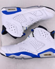 Air Jordan 6 Retro "Sport Blue" 2014 New Size 11.5