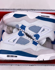 Air Jordan 4 Retro "Military Blue" 2024 New Size 9