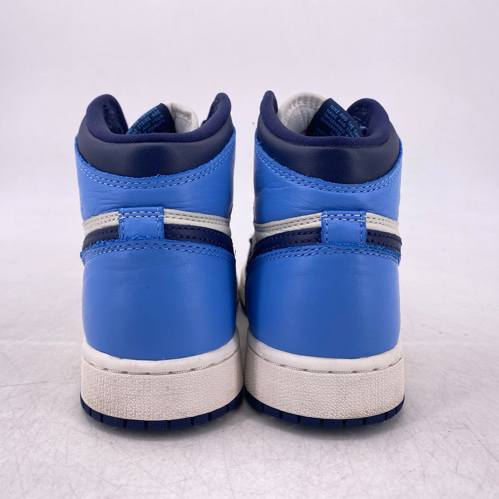 Air Jordan (GS) 1 Retro High OG "Unc Obsidian" 2019 Used Size 4.5Y