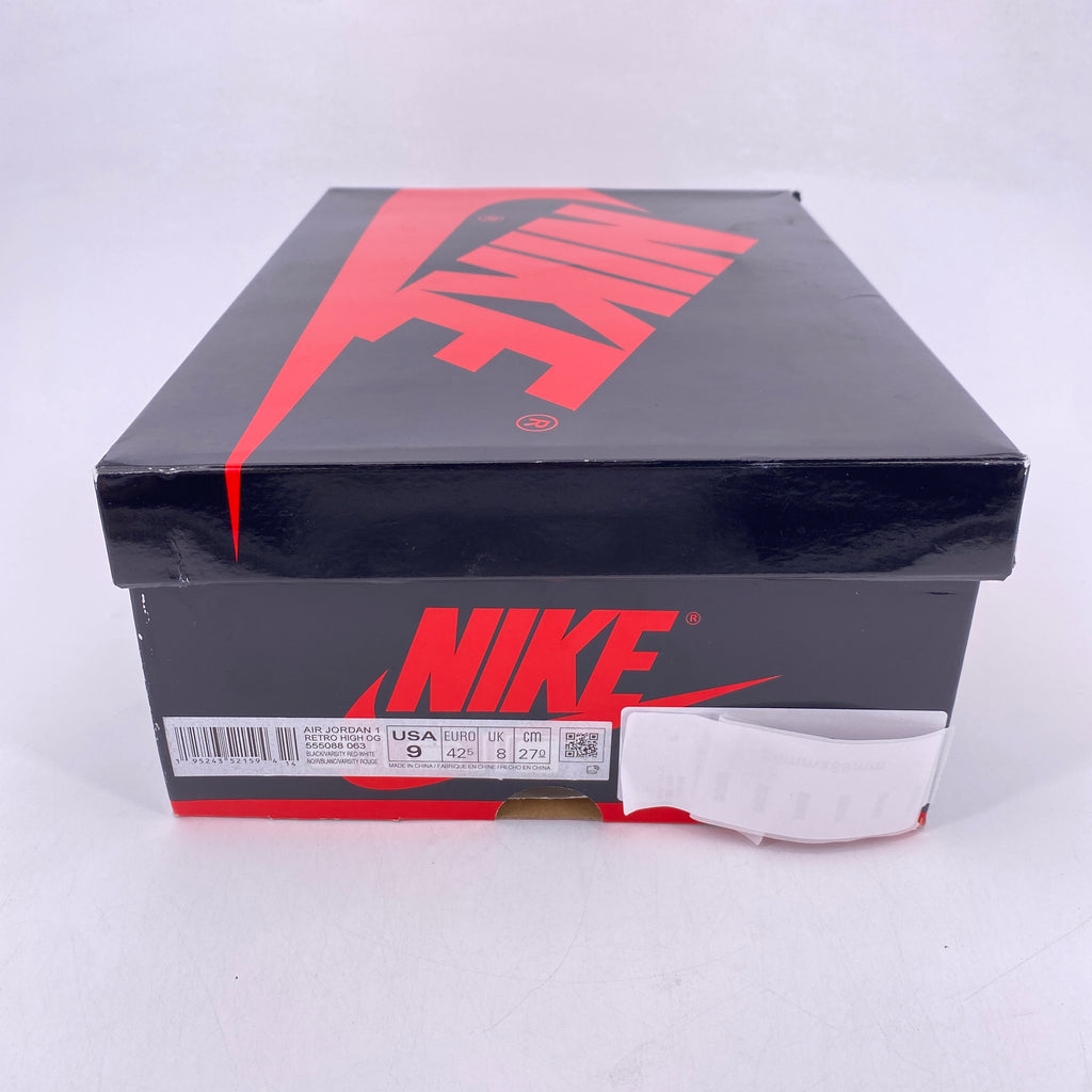 Air Jordan 1 Retro High OG "Patent Bred" 2021 New Size 9