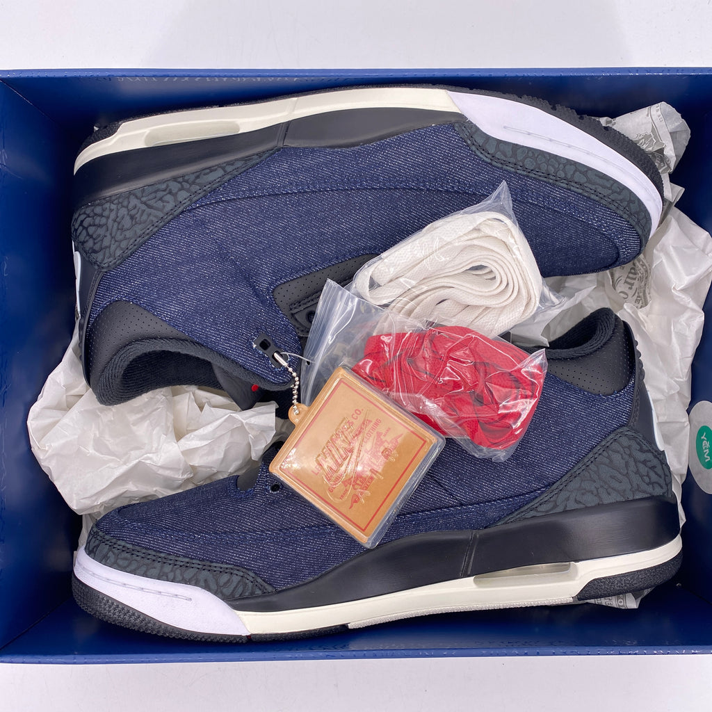 Air Jordan 3 Retro "Levis Indigo" 2026 New Size 12.5