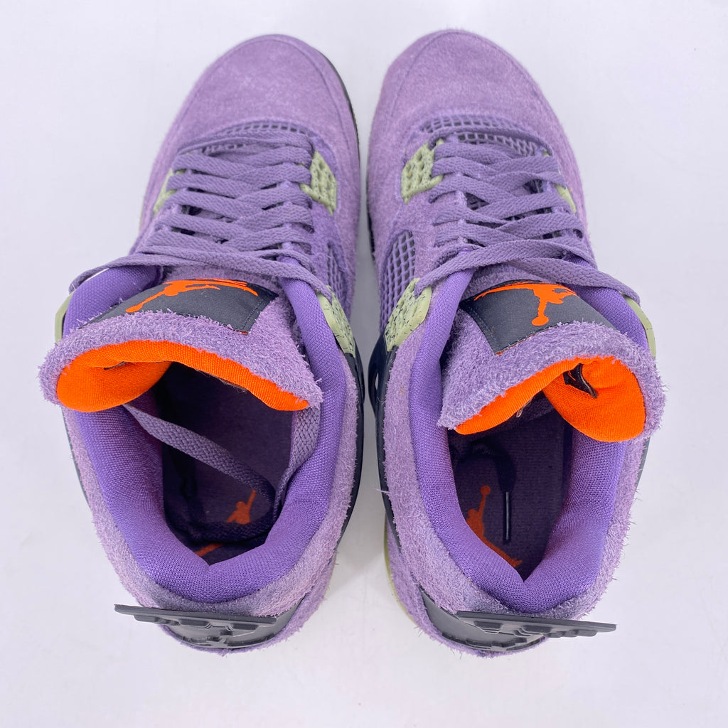 Air Jordan (W) 4 Retro "Canyon Purple" 2022 Used Size 10W