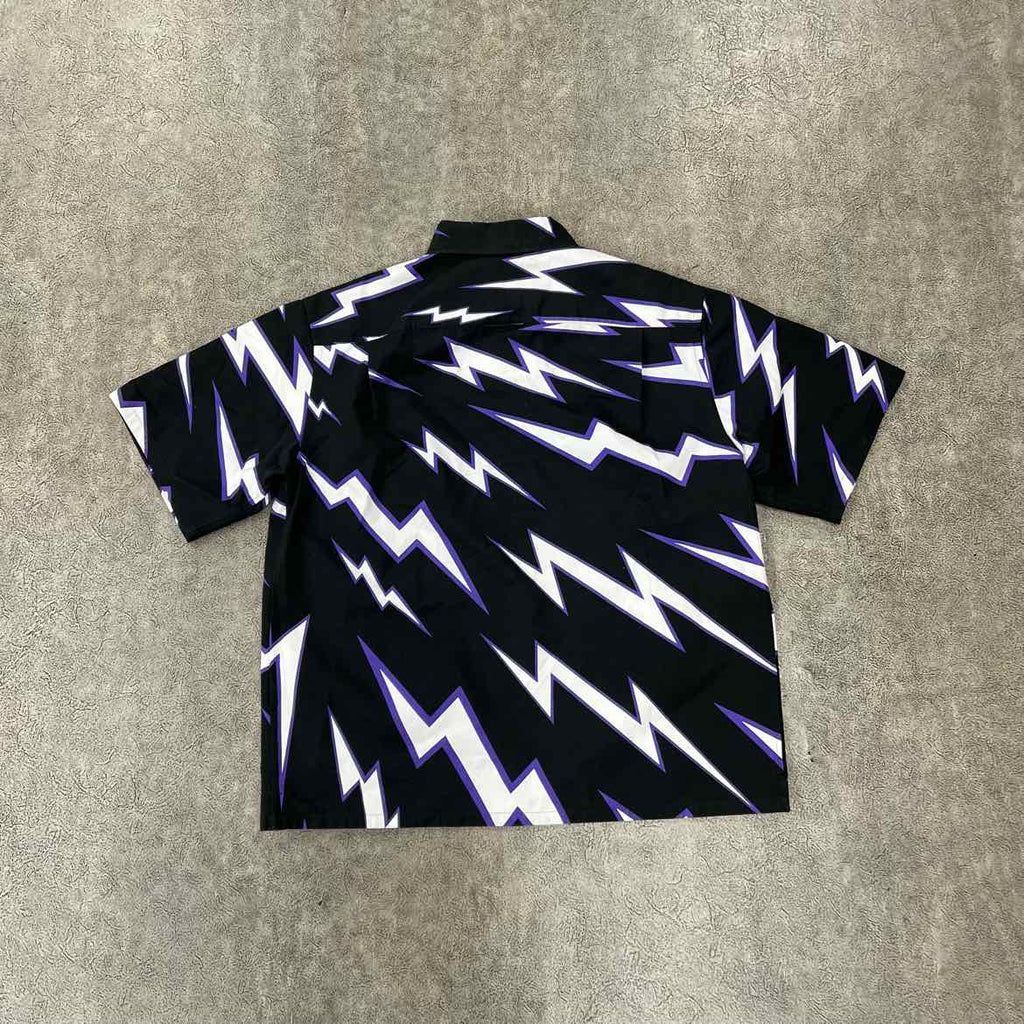 Prada Button Up Purple "FRANKENSTEIN" Used Size M