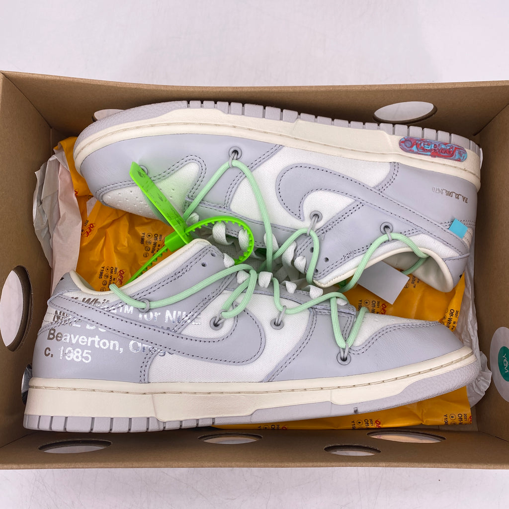 Nike Dunk Low / OW "Lot 7" 2021 New Size 9.5