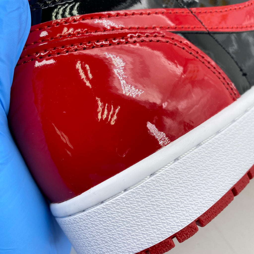 Air Jordan 1 Retro High OG "Patent Bred" 2021 New Size 13