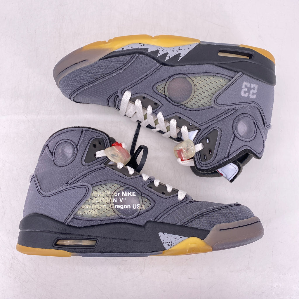 Air Jordan 5 Retro "Ow Black" 2020 New Size 8