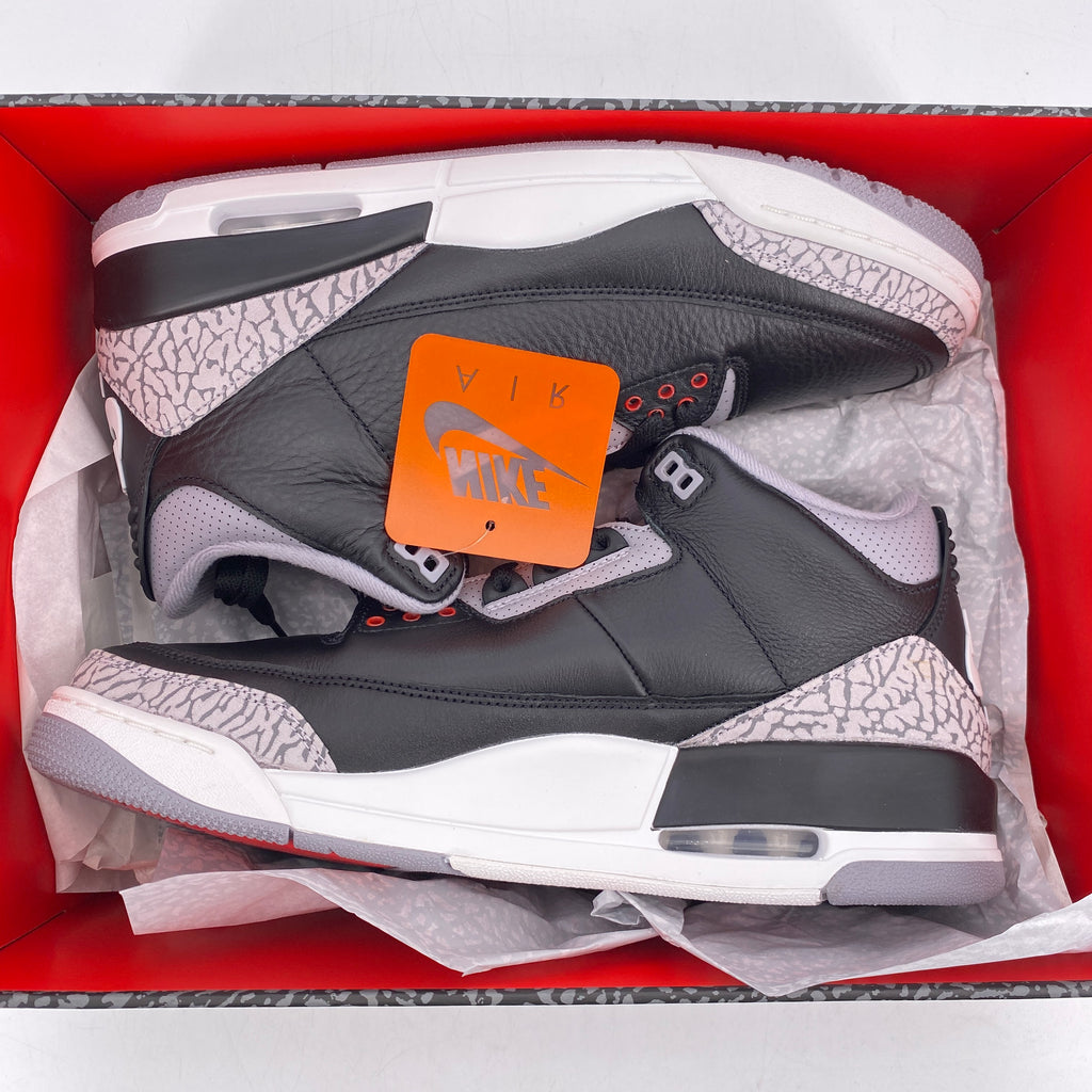 Air Jordan 3 Retro "Black Cement" 2024 New Size 12