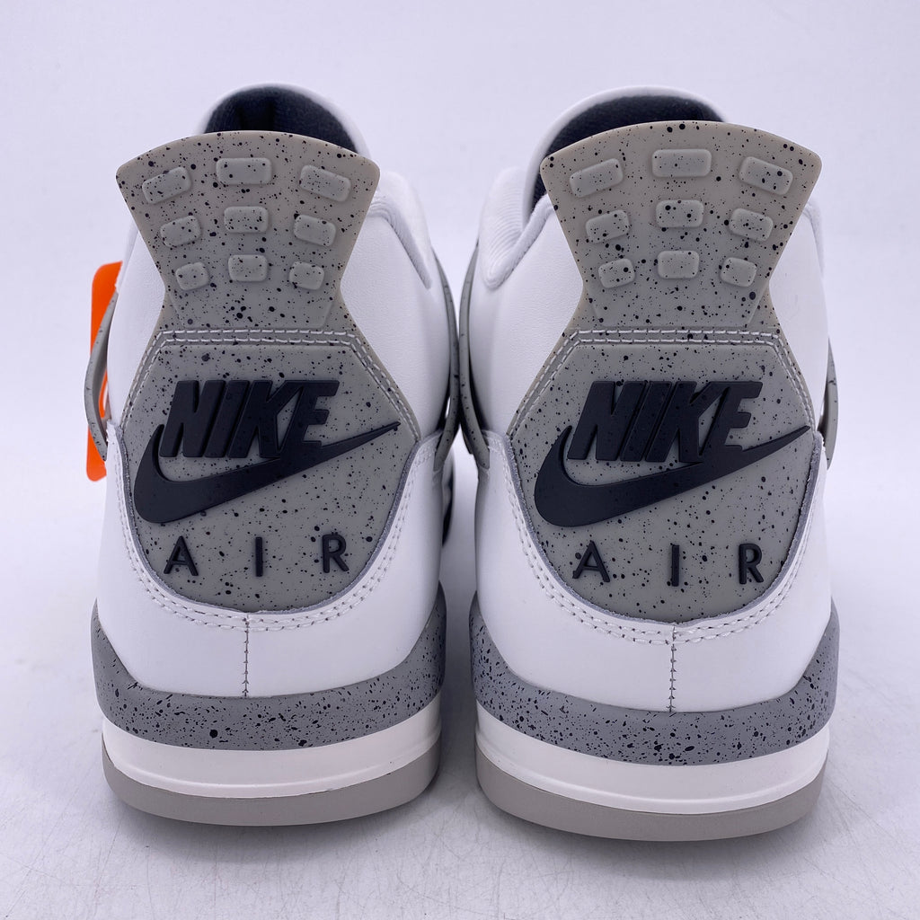 Air Jordan 4 Retro "White Cement" 2025 New Size 13