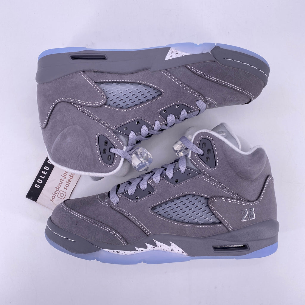 Air Jordan (GS) 5 Retro "Wolf Grey" 2026 New Size 7Y