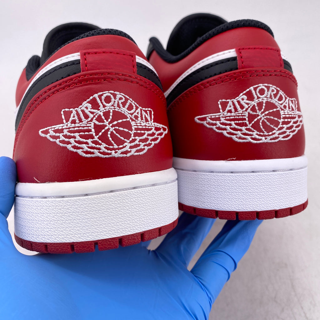 Air Jordan 1 Retro Low "Bred Toe" 2021 New Size 9.5