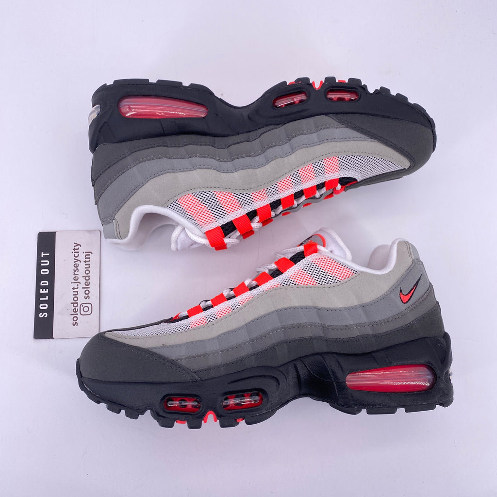 Nike Air Max 95 "Big Bubble Solar Red 2.0" 2025 New Size 6.5
