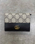 Gucci Wallet "GG MARMONT BI-COLOR" Used Beige Size OS