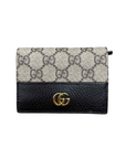 Gucci Wallet "GG MARMONT BI-COLOR" Used Beige Size OS