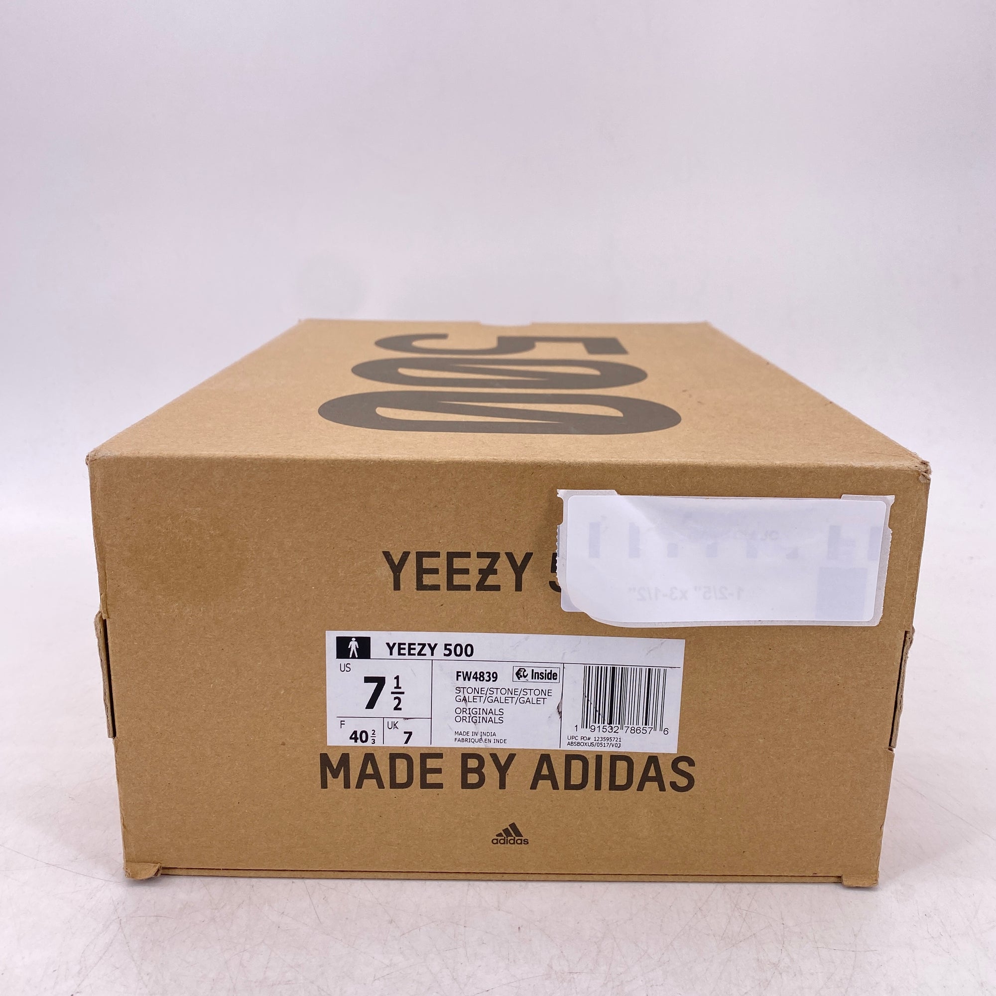 Yeezy 500 &quot;Stone&quot; 2019 Used Size 7.5