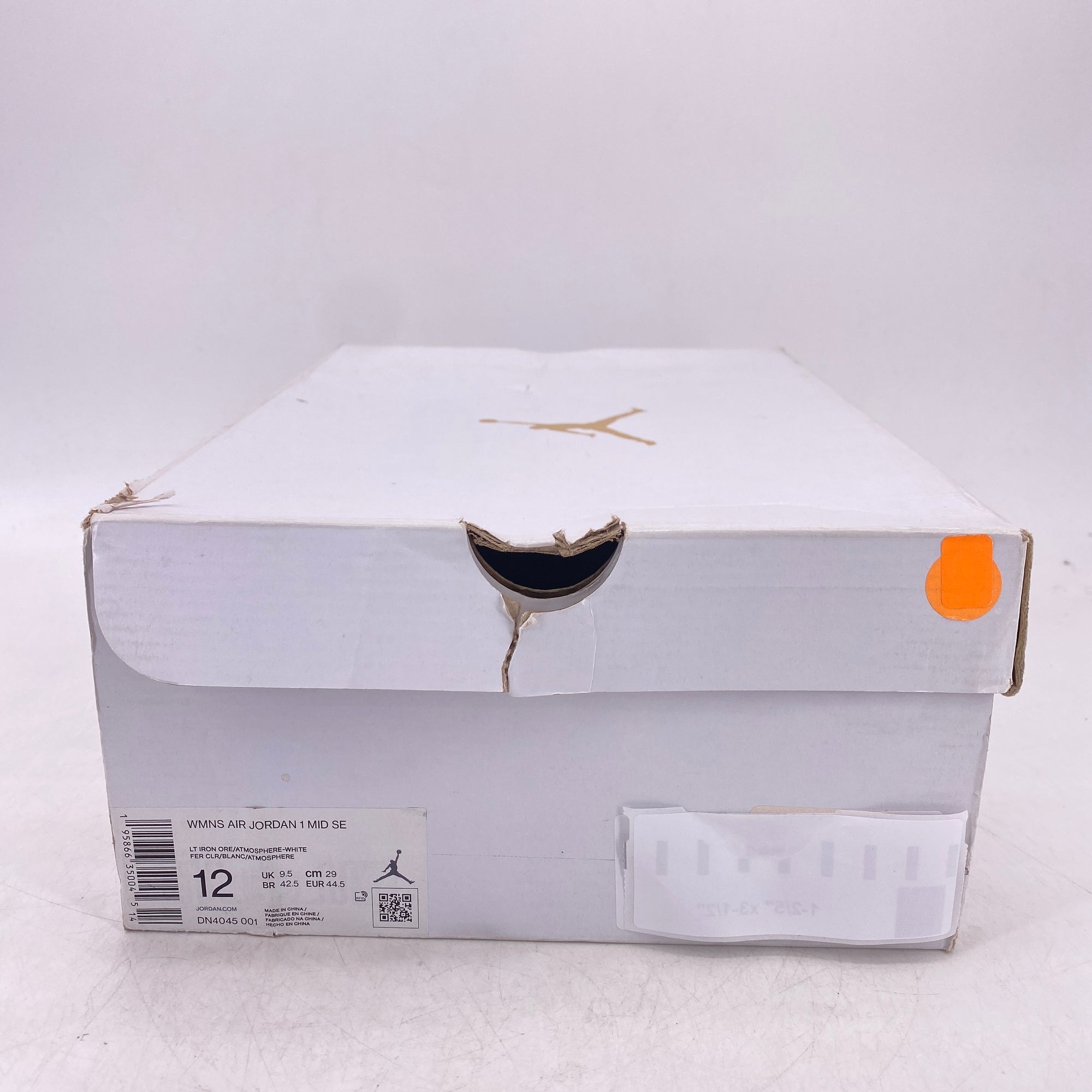 Air Jordan (W) 1 Mid &quot;Light Iron Ore&quot; 2022 New Size 12W