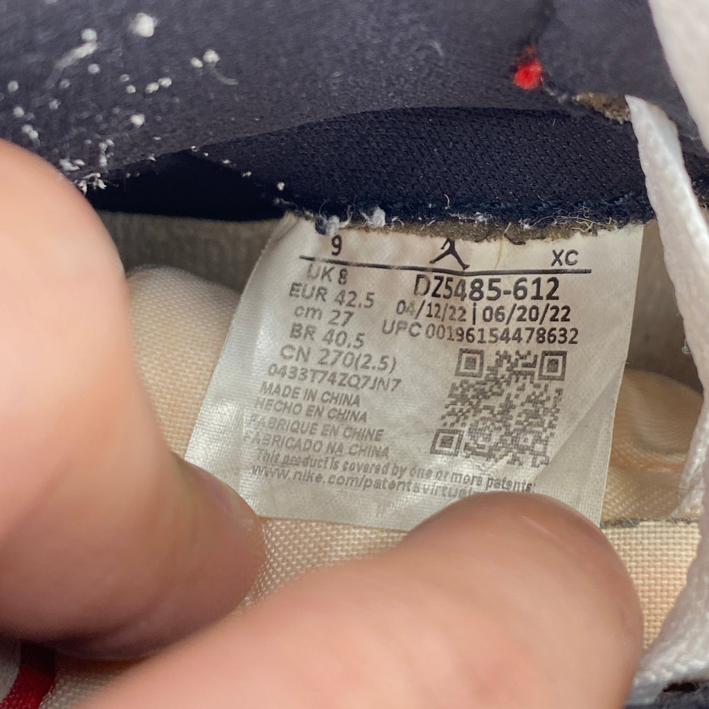 Air Jordan 1 Retro High OG "Lost And Found" 2022 Used Size 9