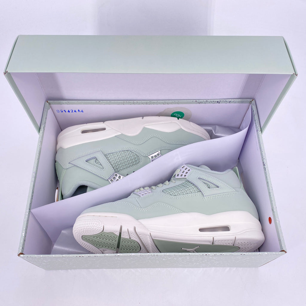 Air Jordan (W) 4 Retro "Seafoam Sail" 2025 New Size 8.5W