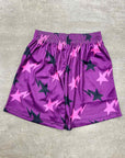 Eric Emanuel Mesh Shorts "EE BAPE" Purple New Size M