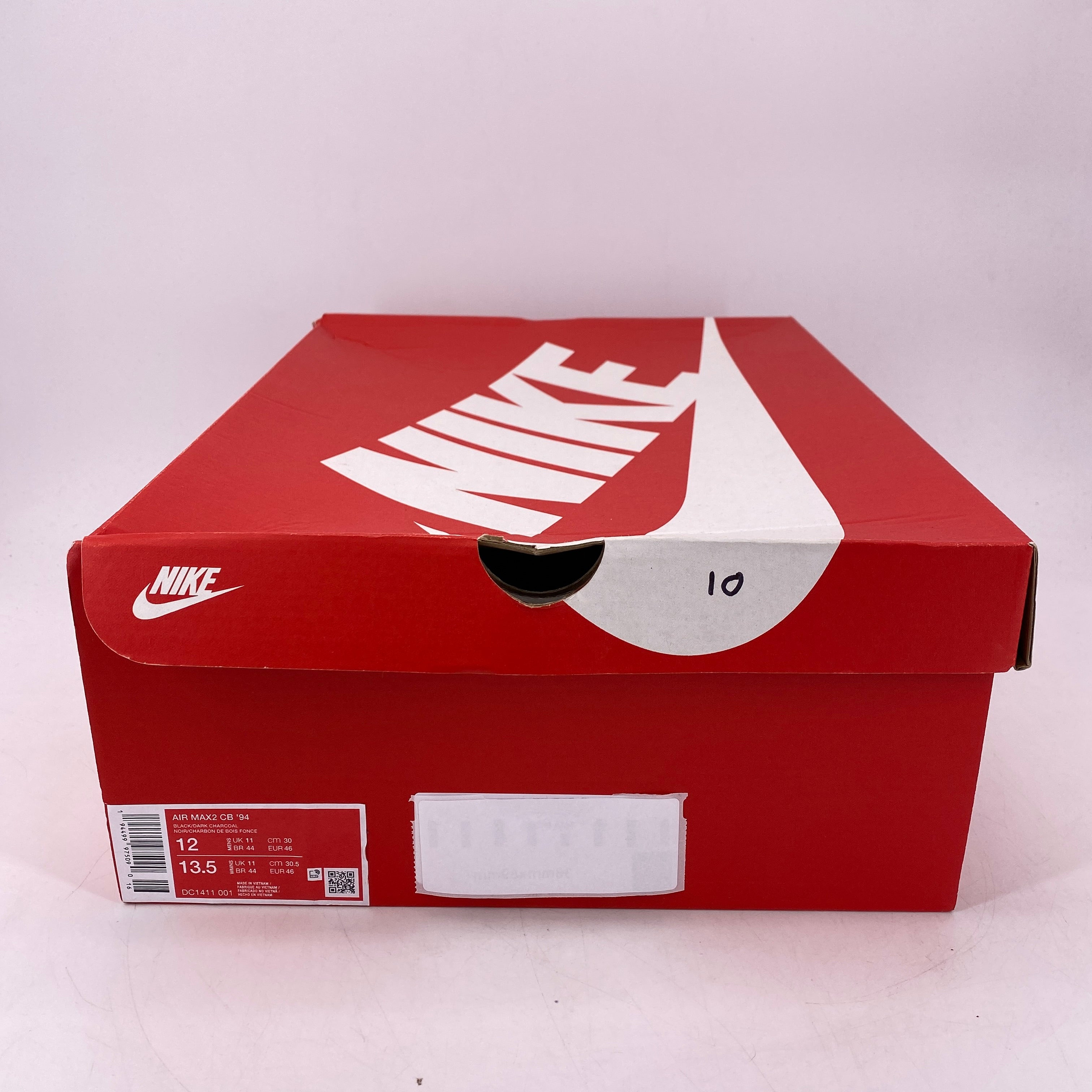 Nike Air Max 2 CB 94 &quot;Triple Black&quot; 2020 New Size 12