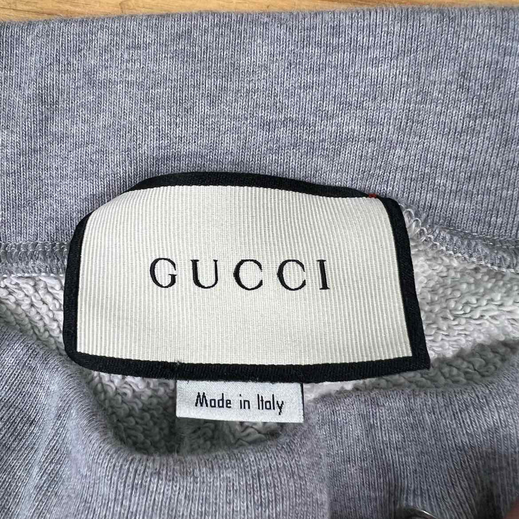 Gucci Sweatpants "TIGER" Grey Used Size S