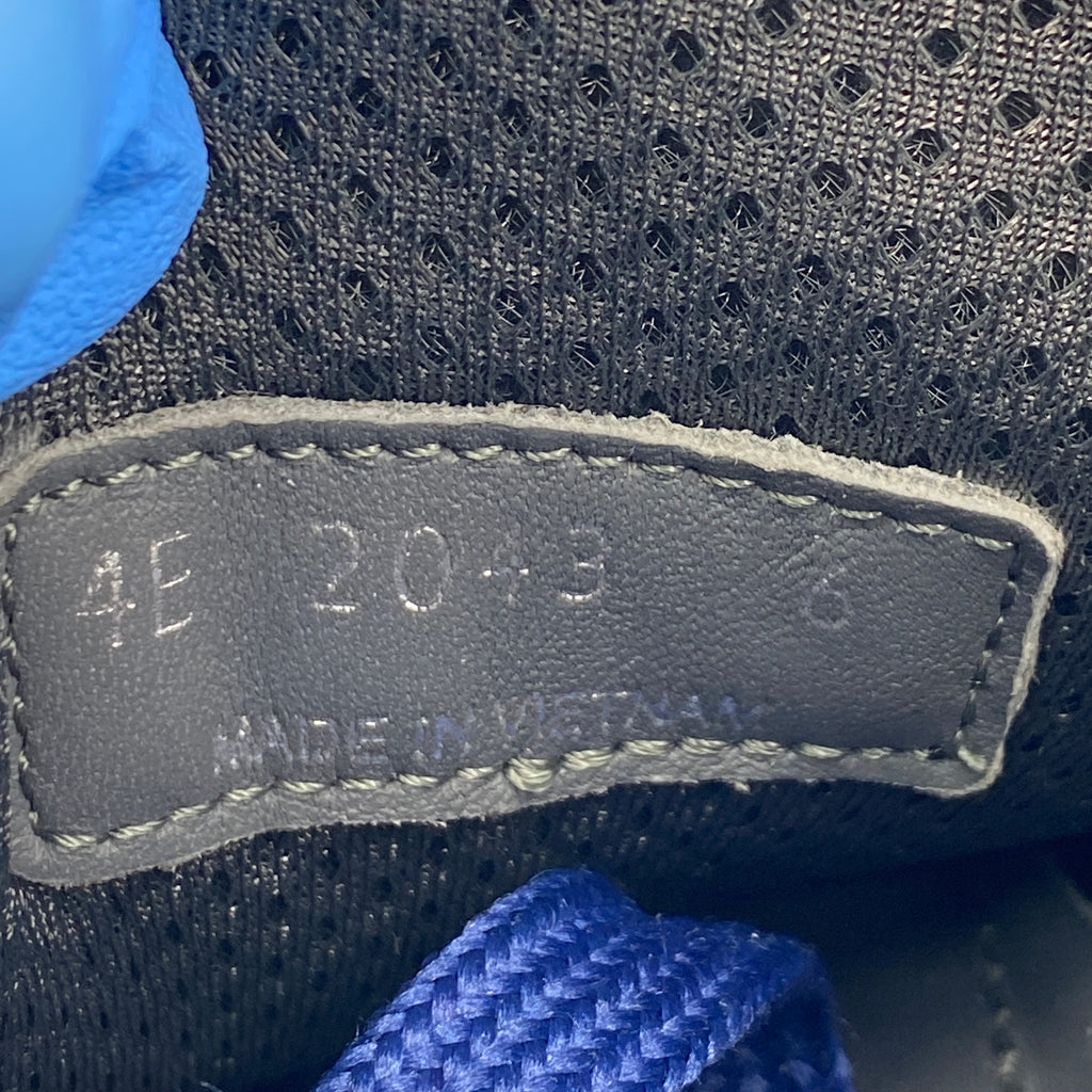 Prada America's Cup "Blue Suede"  Used Size 6 PRADA