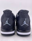 Air Jordan 4 Retro "Black Canvas" 2022 New Size 10