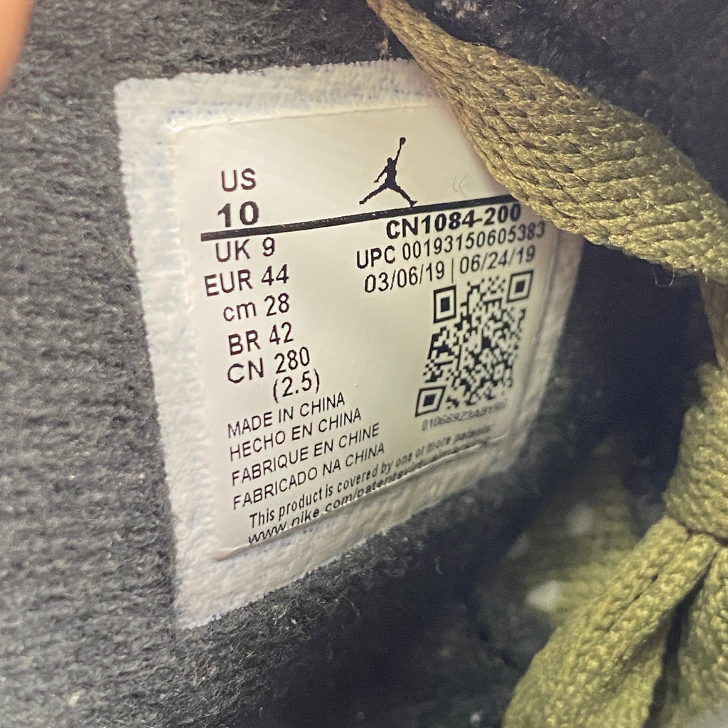 Air Jordan 6 Retro "Travis Scott" 2017 Used Size 10