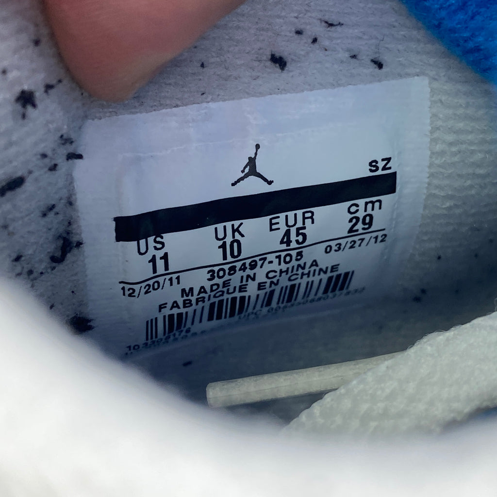 Air Jordan 4 Retro "Military Blue" 2012 Used Size 11