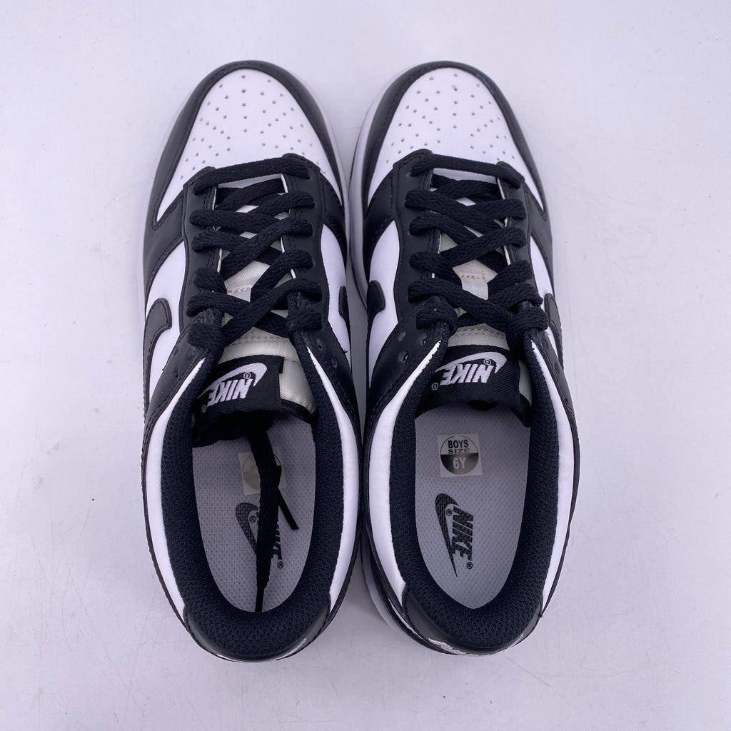 Nike (GS) Dunk Low "White Black" 2021 New Size 6Y