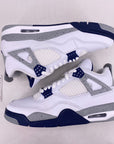 Air Jordan 4 Retro "Midnight Navy" 2022 New Size 9.5