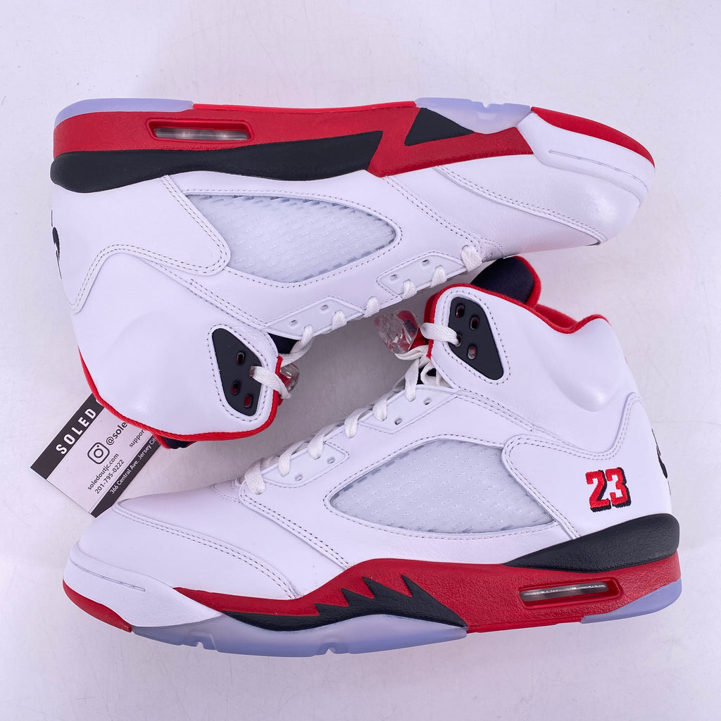 Air Jordan 5 Retro "Fire Red Black Tongue" 2025 New Size 12