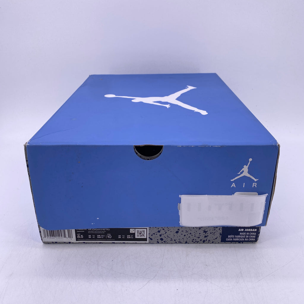 Air Jordan 6 Retro "Unc" 2022 New Size 8.5