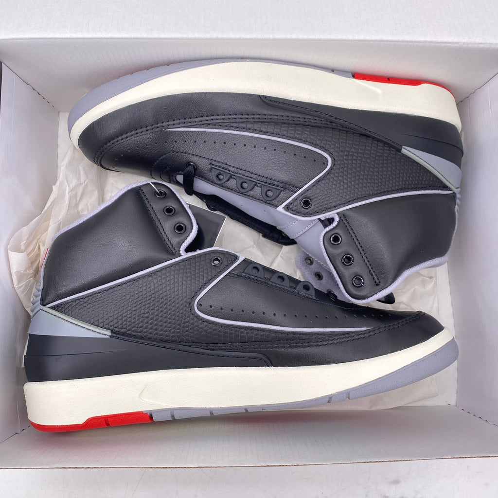 Air Jordan 2 Retro "Black Cement" 2023 New Size 9.5