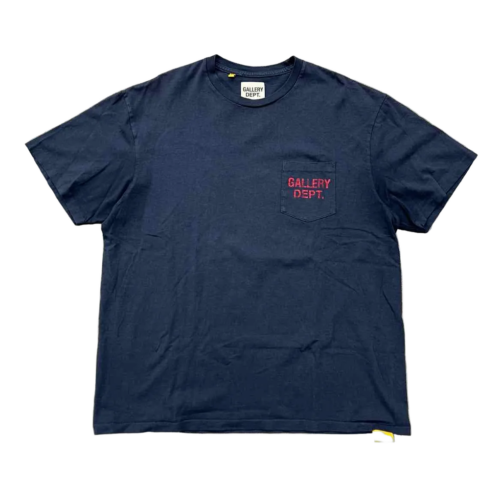 Gallery DEPT. T-Shirt "POCKET LOGO" Navy Used Size XL