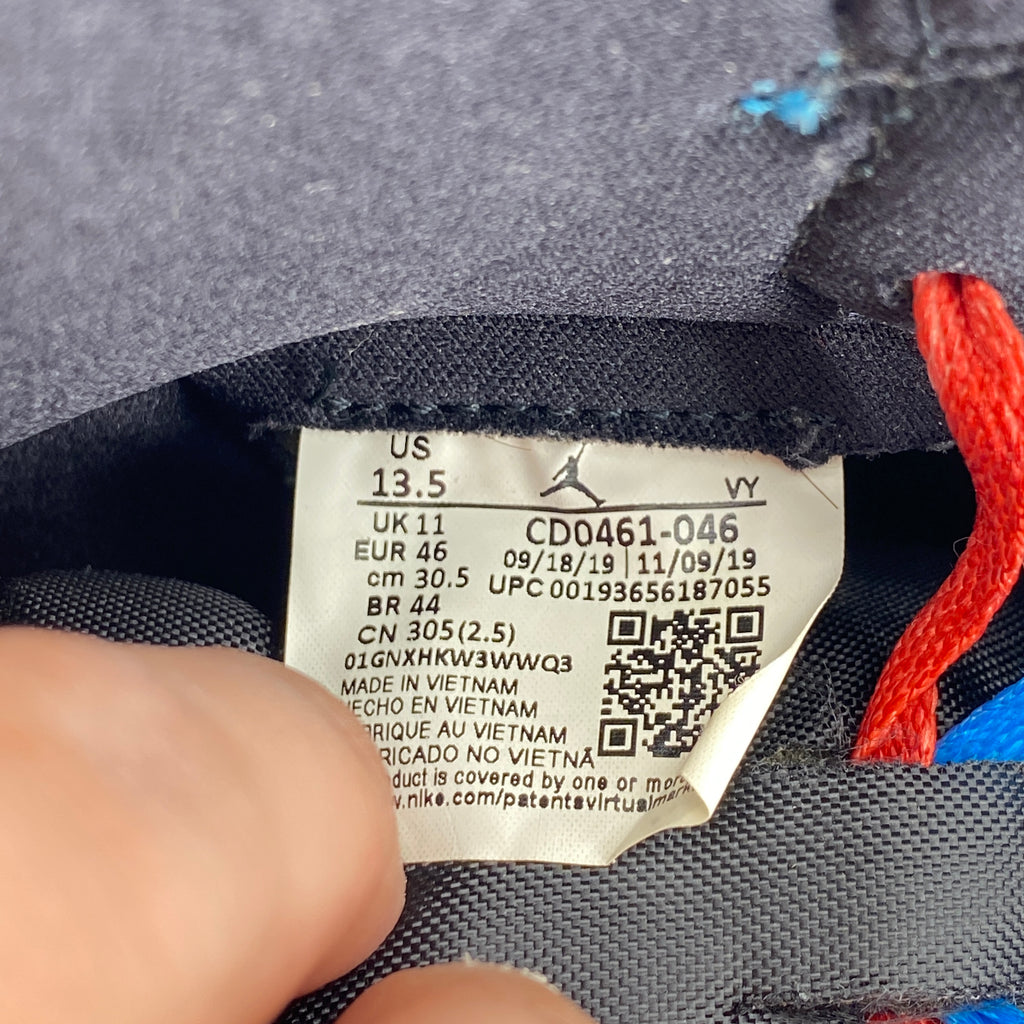 Air Jordan (W) 1 Retro High OG "Nc To Chi" 2020 Used Size 13.5W