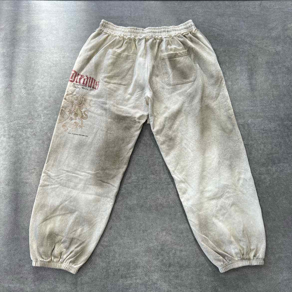 Vale Sweatpants "GUARDIAN" Cream New Size 2XL