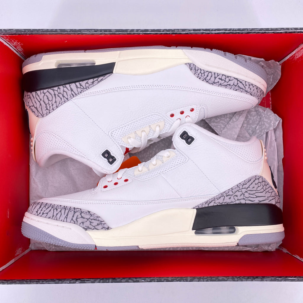 Air Jordan 3 Retro "White Cement Reimagined" 2023 New Size 13