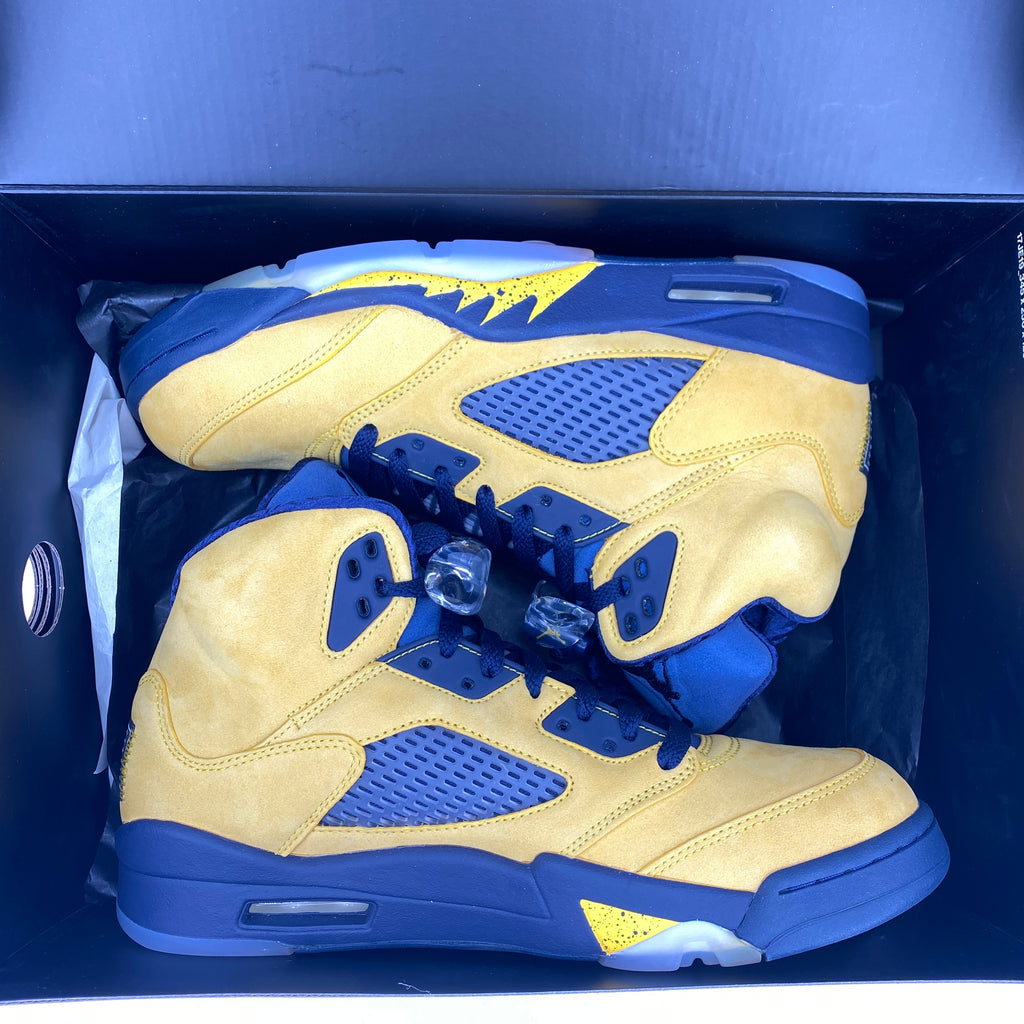 Air Jordan 5 Retro SE "Michigan" 2019 New Size 9.5
