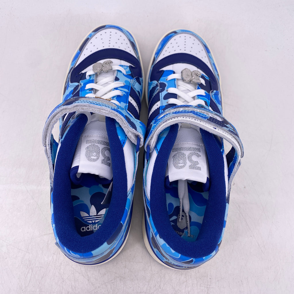 Adidas Forum 84 Low "Bape Blue Camo" 2023 New Size 13